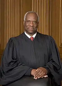 Associate Justice of the Supreme Court of the United States Clarence Thomas (JD, 1974)