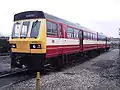 Class 141 standing at Swanwick shed, Midland Railway - Butterley