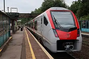 The Class 231 trains used on the network