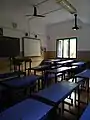 Classroom in Lisieux school