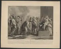 The Continence of Scipio, after Nicolas Poussin, Bibliothèque nationale de France, Paris
