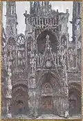 Rouen Cathedral, the West Portal, Dull Weather1892Musée d'OrsayParis, France