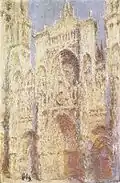 Rouen Cathedral, West Façade, Sunlight1892National Gallery of ArtWashington, D.C., USA