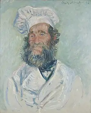 Claude Monet, Portrait of Père Paul, 1882