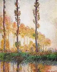 Poplars (Autumn), 1891