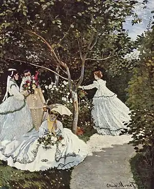 Women in the Garden, 1866