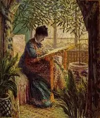 Claude Monet, Camille au métier (1875)