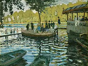 La Grenouillére Claude Monet (1869)