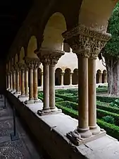 Portico of the Abbey of Santo Domingo de Silos, Santo Domingo de Silos, Spain, unknown architect, begun in 1085