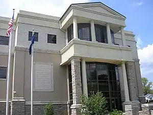 Clay County Courthouse in Manchester, Kentucky