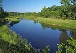 Embarrass River in Winter