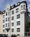 Baroque style Art Nouveau building built in the early 20th century at Clemensstraße 26