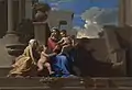 Holy Family on the Steps, Nicolas Poussin, 1648