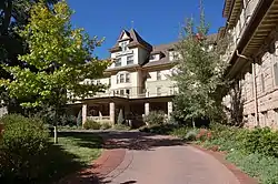 Cliff House, 306 Canon Avenue, built in 1874, was the second large hotel in Manitou Springs.