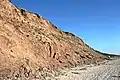 Cliff face at Thurstaston