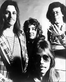 The band in 1974