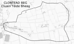 Location of Clontead Beg