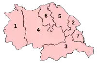 Parliamentary constituencies in Clwyd 2010