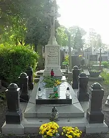 Father Markwart tombstone, Bydgoszcz
