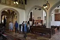 The nave (foreground) and north aisle (background right)