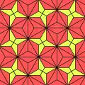 4 co-uniform tiling (fractalization of snub square tiling)