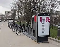 CoGo bikeshare station