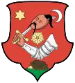 Arms of the town of Hajdúdorog, Hungary