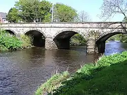 Coagh Bridge over Ballinderry River at S end of Bridgend Road, Cookstown