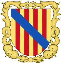 Coat of arms of Balearic Islands(14th century–)(legal regulation, 1984–)
