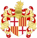 Aragonese Royal Crest Variant(17th–18th centuries)