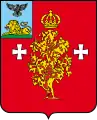 Coat of arms of Borisovka, Belgorod Oblast