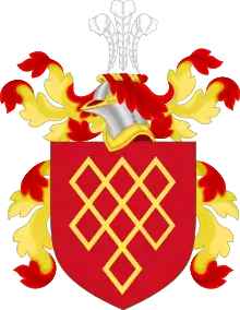 Coat of Arms of Edmund Quincy, family patriarch