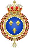 The lesser coat of arms of Franceas used by the Government of Canada