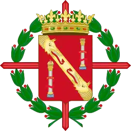 Coat of arms of Francisco Franco (1940–1975)