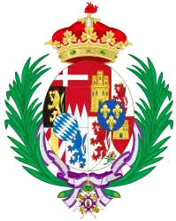 Coat of Arms of Infanta Maria Teresa of Spain