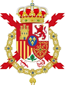 Coat of arms ofKing Juan Carlos(1975–present)