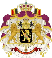 Coat of arms of King Leopold I, 1831-1865