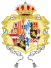 Coat of arms as Queen Dowager (1700–1740)