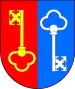 Coat of arms of Pyetrykaw District