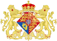 Coat of arms of Princess Victoria Eugenie of Battenberg (1906)