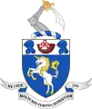 Coat of arms of Roxburghshire County Council 1890–1962.