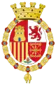Coat of Arms of Spain, 1868-1870 and 1873–1874Used on Head of State's Seal, Bizarre Variant
