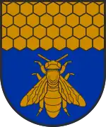 Coat of arms of the town of Viļāni, Latvia