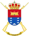 Coat of Arms of the former 16th Light Infantry Brigade "Canarias" (BRILCAN-XVI)