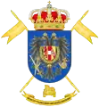 Coat of Arms of the former 1st-4 Armored Cavalry Group "Cazadores de María Cristina" (GCAC-I/4)