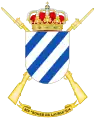 Coat of Arms of the 2nd-4 Protected Infantry Flag "Roger de Lauria" (BIP-II/4)