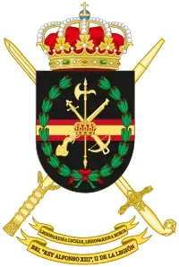 Coat of Arms of 2nd Legion Brigade "King Alfonso XIII"(BOP LEG II)