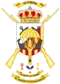 Coat of arms of the 4th Parachute Infantry Regiment "Napoles" (RIPAC-4)