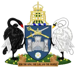 Coat of arms of the City of Canberra, used for formal and ceremonial purposes