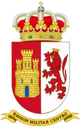 Coat of Arms of the former 1st Military Region, "Centro"(1984–1997)
